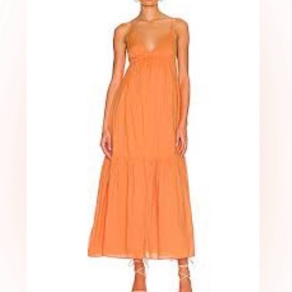 FAITHFULL THE BRAND
Wilonna tiered cotton-voile midi dress in black 10 - Picture 7 of 8